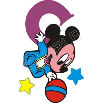 Mickey Mouse Baby DTF Iron on Transfer - Ready to Press #3