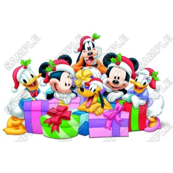 Mickey Mouse Christmas DTF Iron on Transfer - Ready to Press #31