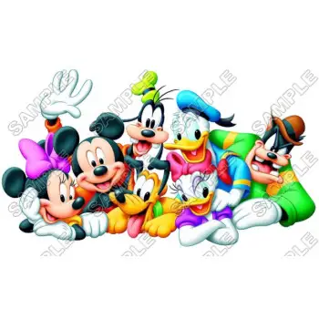 Mickey Mouse ClubHouse DTF Iron on Transfer - Ready to Press #32