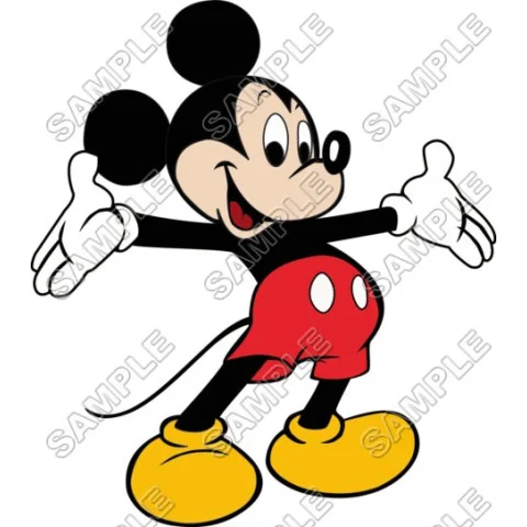 Mickey Mouse DTF Iron on Transfer - Ready to Press #19 Mickey Mouse DTF Iron on Transfer - Ready to Press #19