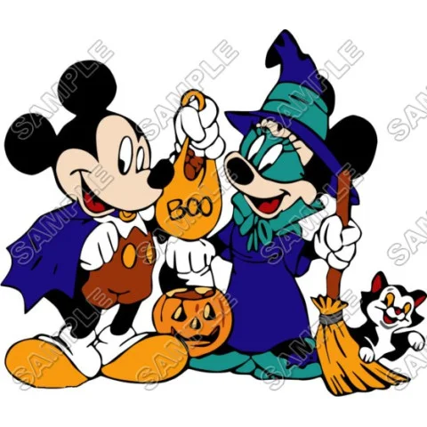 Mickey Mouse Halloween DTF Iron on Transfer - Ready to Press #28