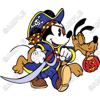 Mickey Mouse Halloween DTF Iron on Transfer - Ready to Press #29