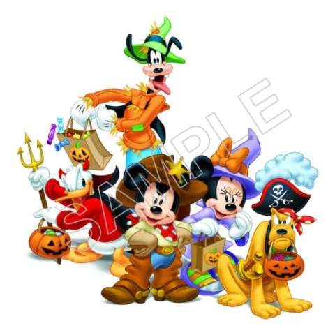 Mickey Mouse Halloween DTF Iron on Transfer - Ready to Press #47 Mickey Mouse Halloween DTF Iron on Transfer - Ready to Press #47