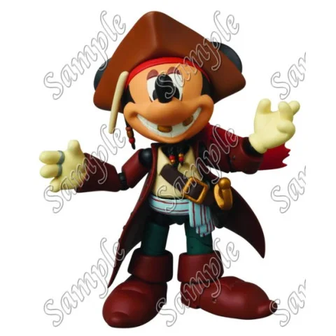 Mickey Mouse Pirate DTF Iron on Transfer - Ready to Press #8 Mickey Mouse Pirate DTF Iron on Transfer - Ready to Press #8