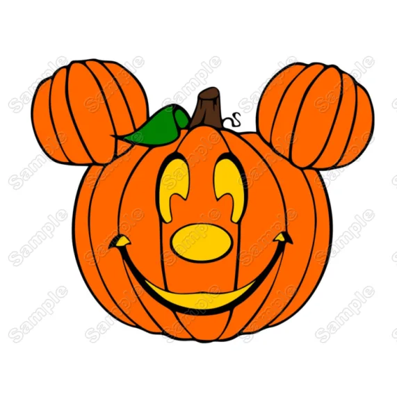 Mickey or Minnie Halloween Pumpkin Heads DTF Iron on Transfer - Ready to Press Mickey or Minnie Halloween Pumpkin Heads DTF Iron on Transfer - Ready to Press
