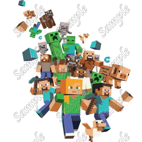 Minecraft  DTF Iron on Transfer - Ready to Press #14