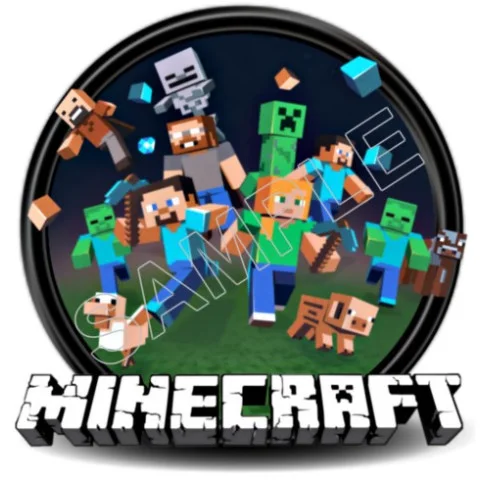 Minecraft DTF Iron on Transfer - Ready to Press #16 Minecraft DTF Iron on Transfer - Ready to Press #16