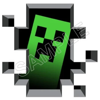 Minecraft  DTF Iron on Transfer  - Ready to Press  #18