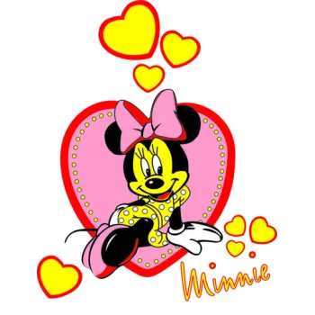 Minnie Mouse  DTF Iron on Transfer - Ready to Press #10