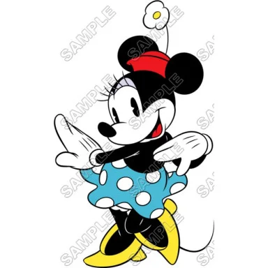 Minnie Mouse DTF Iron on Transfer - Ready to Press #14 Minnie Mouse DTF Iron on Transfer - Ready to Press #14