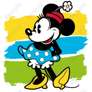 Minnie Mouse  DTF Iron on Transfer - Ready to Press 
