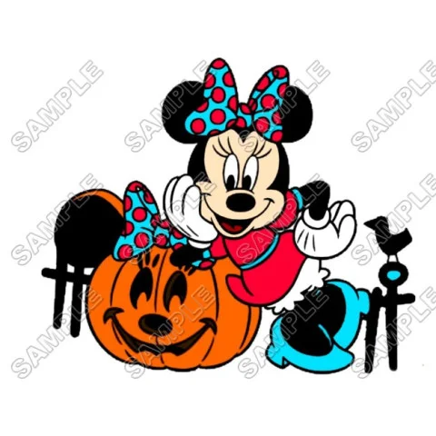 Minnie Mouse Halloween  DTF Iron on Transfer - Ready to Press #17
