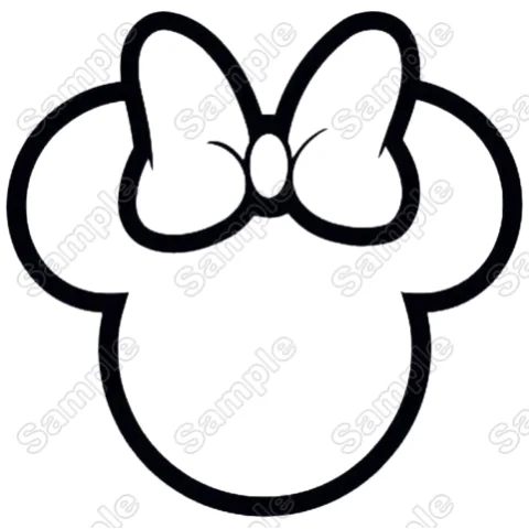 Minnie Mouse Iron On Transfer Vinyl HTV Minnie Mouse Iron On Transfer Vinyl HTV