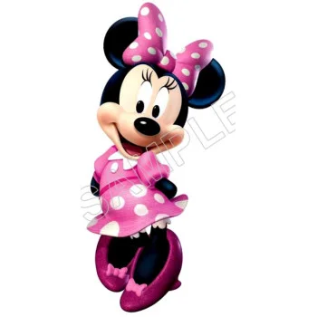 Minnie Mouse Pink  DTF Iron on Transfer  - Ready to Press  #50