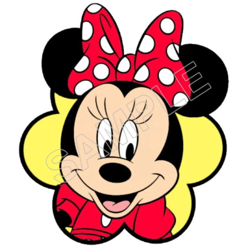 Minnie Mouse Red Bow DTF Iron on Transfer - Ready to Press #52 Minnie Mouse Red Bow DTF Iron on Transfer - Ready to Press #52