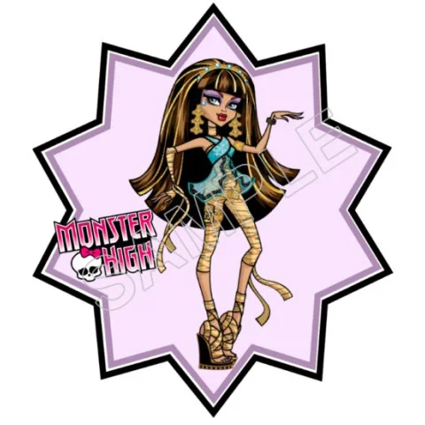 Monster High DTF Iron on Transfer - Ready to Press #1 Monster High DTF Iron on Transfer - Ready to Press #1