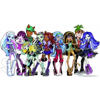 Monster High DTF Iron on Transfer - Ready to Press #2 Monster High DTF Iron on Transfer - Ready to Press #2