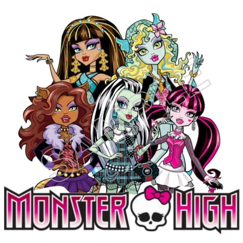 Monster High DTF Iron on Transfer - Ready to Press #6 Monster High DTF Iron on Transfer - Ready to Press #6