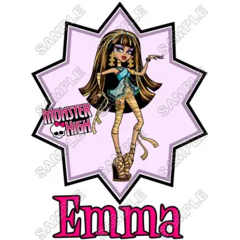 Monster High  Personalized  Custom  DTF Iron on Transfer - Ready to Press #41