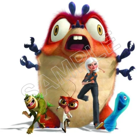 Monsters Aliens DTF Iron on Transfer - Ready to Press #7 Monsters Aliens DTF Iron on Transfer - Ready to Press #7
