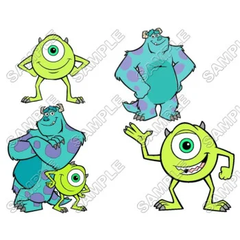 Monsters, Inc. DTF Iron on Transfer - Ready to Press #3