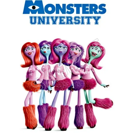Monsters University DTF Iron on Transfer - Ready to Press #10 Monsters University DTF Iron on Transfer - Ready to Press #10