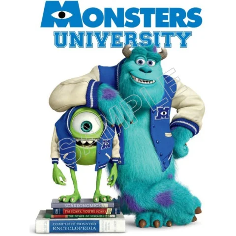 Monsters University DTF Iron on Transfer - Ready to Press #11 Monsters University DTF Iron on Transfer - Ready to Press #11