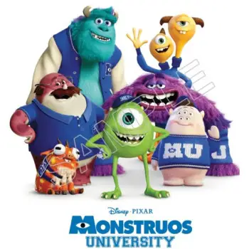 Monsters University DTF Iron on Transfer - Ready to Press #12