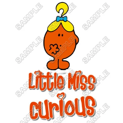 Mr Men and Little Miss Curious DTF Iron on Transfer - Ready to Press #39 Mr Men and Little Miss Curious DTF Iron on Transfer - Ready to Press #39