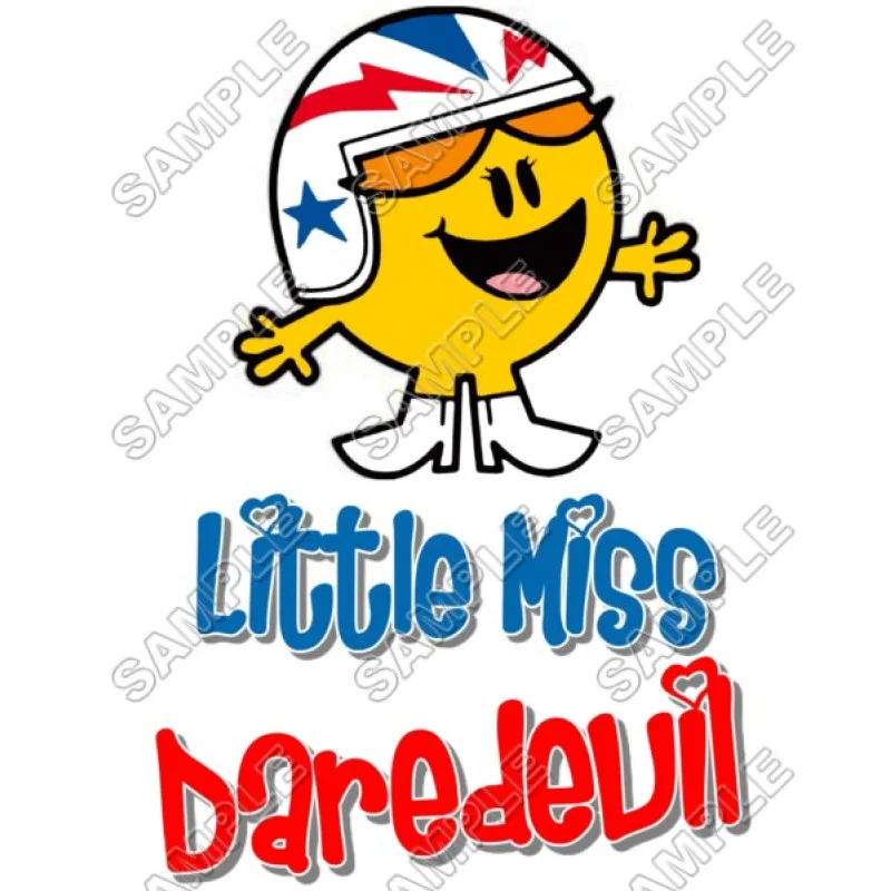 Mr Men and Little Miss Daredevil DTF Iron on Transfer - Ready to Press #40 Mr Men and Little Miss Daredevil DTF Iron on Transfer - Ready to Press #40