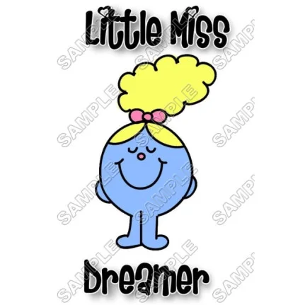 Mr Men and Little Miss Dreamer DTF Iron on Transfer - Ready to Press #36 Mr Men and Little Miss Dreamer DTF Iron on Transfer - Ready to Press #36