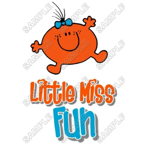 Mr Men and Little Miss Fun  DTF Iron on Transfer - Ready to Press #29