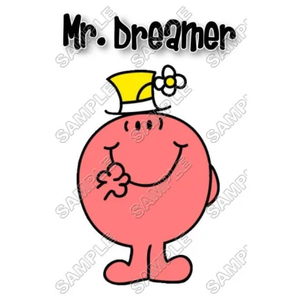 Mr Men and Little Miss Mr. Dreamer DTF Iron on Transfer - Ready to Press #14 Mr Men and Little Miss Mr. Dreamer DTF Iron on Transfer - Ready to Press #14