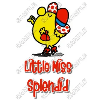 Mr Men and Little Miss Splendid DTF Iron on Transfer - Ready to Press #54