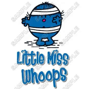 Mr Men and Little Miss Whoops DTF Iron on Transfer - Ready to Press #47