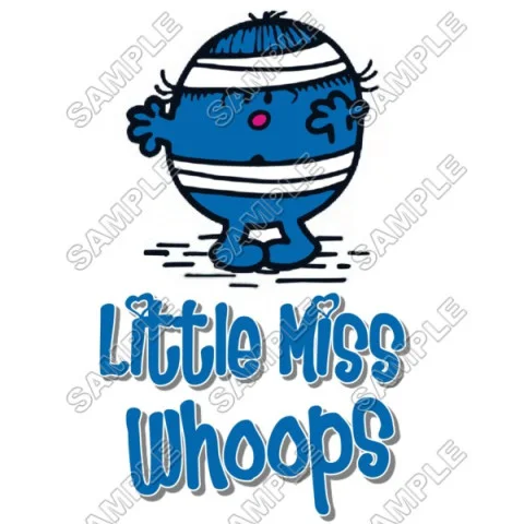 Mr Men and Little Miss Whoops DTF Iron on Transfer - Ready to Press #47