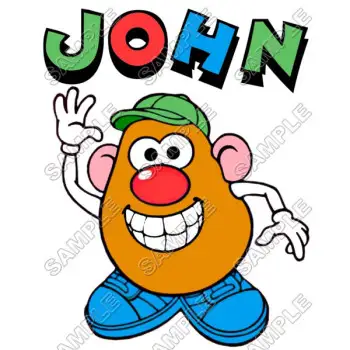 Mr. Potato Head  Toy Story   Personalized  Custom  DTF Iron on Transfer - Ready to Press #18