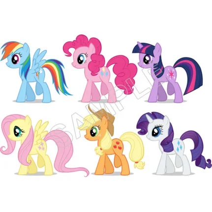My Little Pony DTF Iron on Transfer - Ready to Press #3 My Little Pony DTF Iron on Transfer - Ready to Press #3