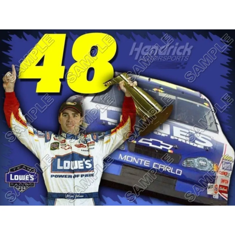 NASCAR Jimmie Johnson DTF Iron on Transfer - Ready to Press #1 NASCAR Jimmie Johnson DTF Iron on Transfer - Ready to Press #1