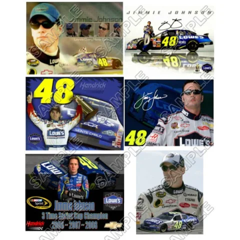 NASCAR Jimmie Johnson DTF Iron on Transfer - Ready to Press #2 NASCAR Jimmie Johnson DTF Iron on Transfer - Ready to Press #2