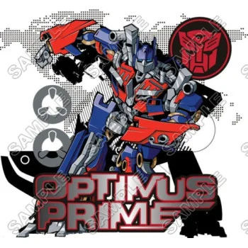 Optimus Prime Transformers DTF Iron on Transfer - Ready to Press #1