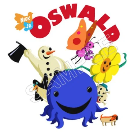 Oswald the Octopus DTF Iron on Transfer - Ready to Press #5 Oswald the Octopus DTF Iron on Transfer - Ready to Press #5