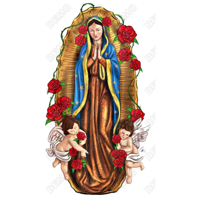 Our Lady of Guadalupe DTF Heat Iron on Transfer #1 Our Lady of Guadalupe DTF Heat Iron on Transfer #1