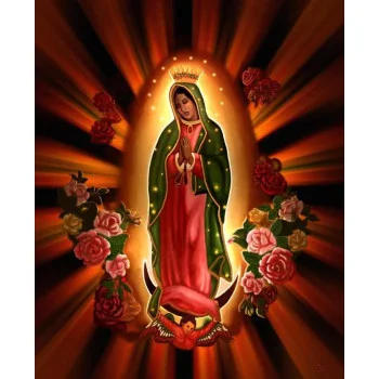 Our Lady of Guadalupe DTF Iron on Transfer - Ready to Press #2