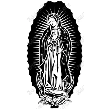 Our Lady of Guadalupe Iron On Transfer Vinyl HTV Our Lady of Guadalupe Iron On Transfer Vinyl HTV