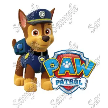 PAW Patrol Chase DTF Iron on Transfer  - Ready to Press  #87