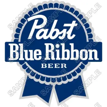 Pabst Blue Ribbon DTF Iron on Transfer - Ready to Press #1