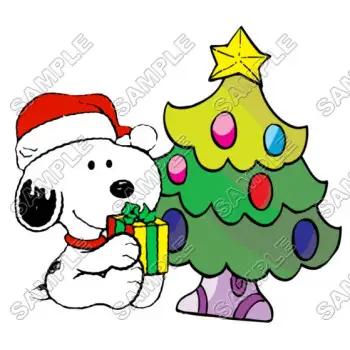 Peanuts, Snoopy, Charlie Brown  Christmas DTF Iron on Transfer - Ready to Press #5