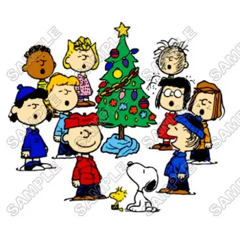 Peanuts, Snoopy, Charlie Brown  Christmas DTF Iron on Transfer - Ready to Press #6