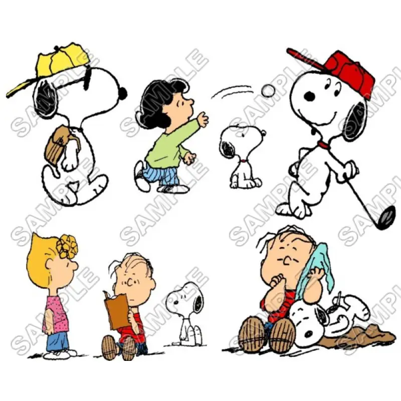Peanuts Snoopy Charlie Brown DTF Iron on Transfer - Ready to Press #1 Peanuts Snoopy Charlie Brown DTF Iron on Transfer - Ready to Press #1